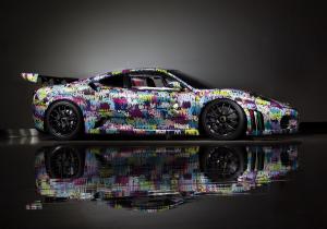 Ferrari F430 Challenge Art Car by Ben Levy 2015 года